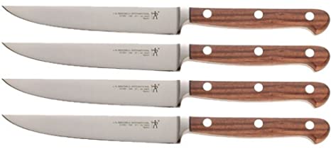 Henckels International Stainless Steel Traditional Steak Knives, Set of 4