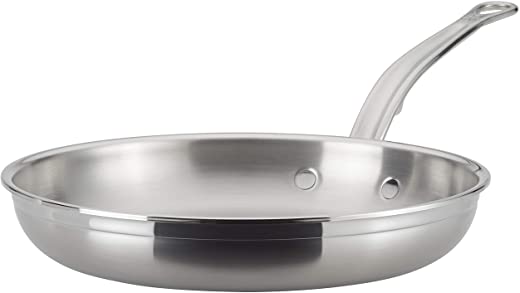 Hestan – ProBond Collection – Professional Clad Stainless Steel Skillet, 11-Inches