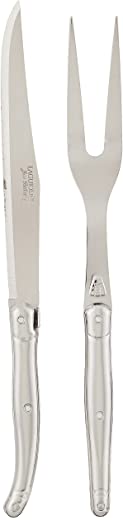 Jean Dubost Stainless Steel Carving Set