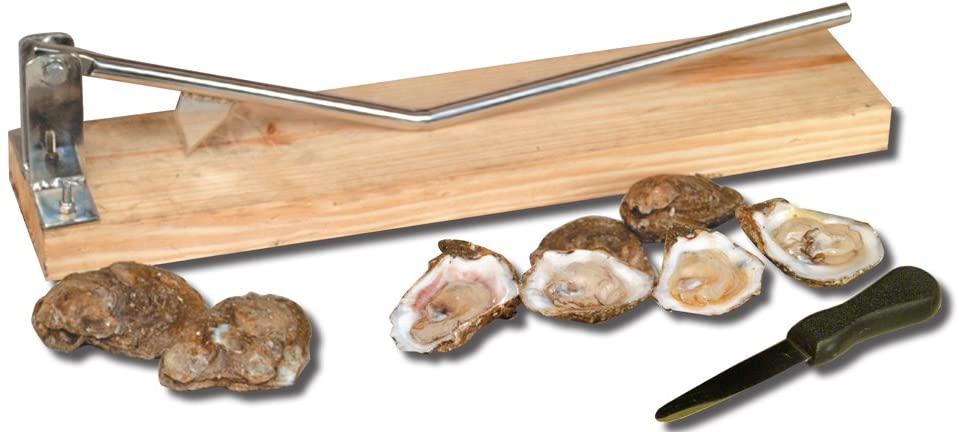 King Kooker 5500 Stainless Steel Oyster Opener, with Oyster Knife