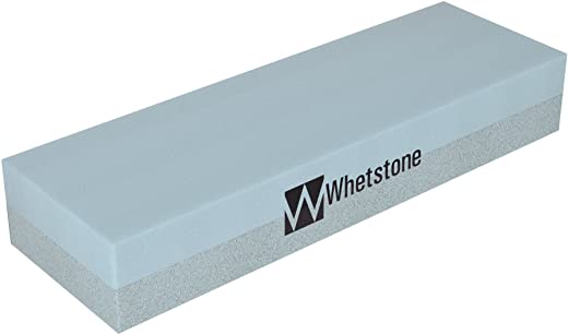 Knife Sharpening Stone – Dual Sided 400/1000 Grit Water Stone – Sharpener, Polishing Tool for Kitchen, Hunting, Pocket Knives or Blades by Whetstone