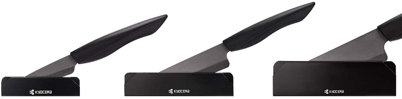 Kyocera Advanced Ceramic Knife Sheath Set of Three (3) Fits Blades up to 4, 5 and 6-inch long