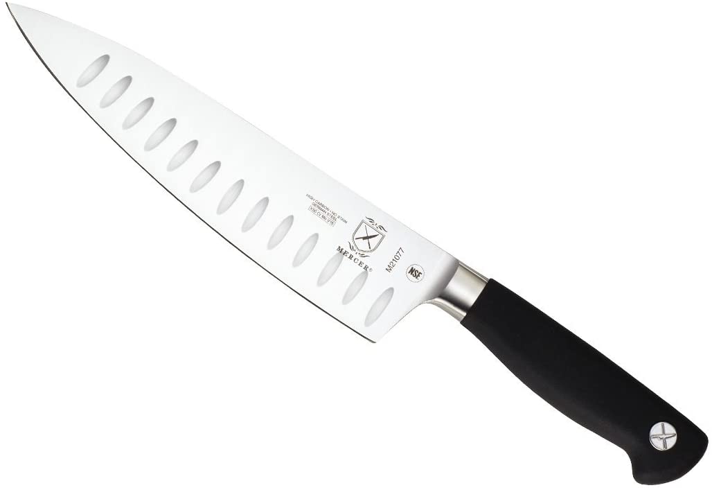 Mercer Culinary M21077 Genesis 8-Inch Granton Edge Chef’s Knife