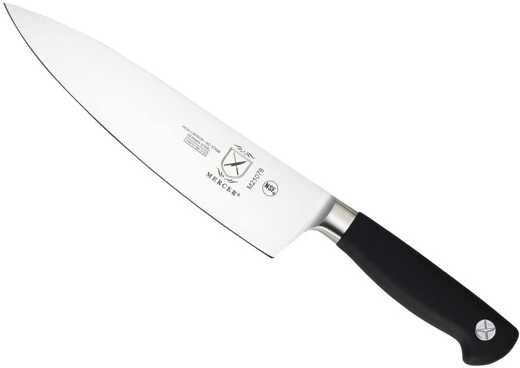 Mercer Culinary M21078 Genesis 8-Inch Short Bolster Chef’s Knife