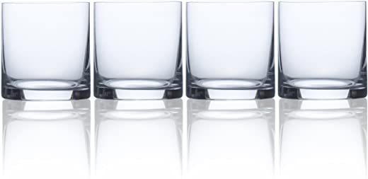 Mikasa, 15 oz, Clear Julie Double Old Fashioned Drinking Glass, 15-Ounce, Set Of 4, 4 Count (Pack of 1)