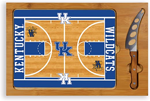 NCAA Kentucky Wildcats Basketball Court Icon Cheese Set (3-Piece)