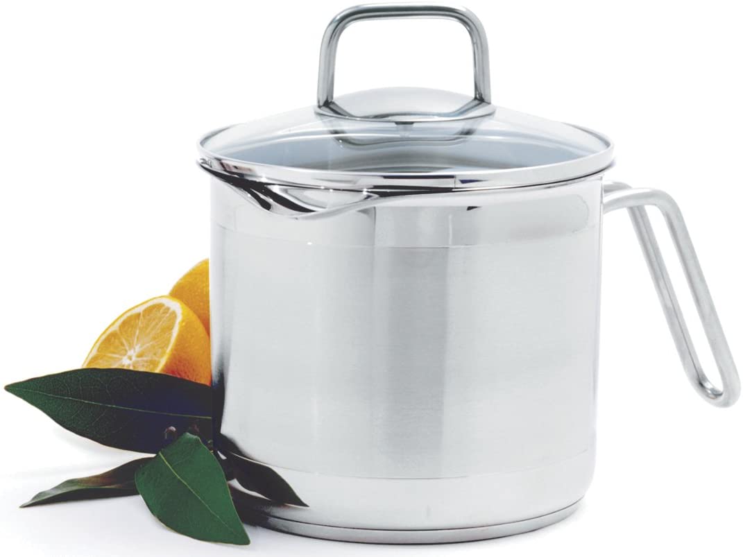 Norpro 8 Cup Multi Pot with Straining Lid, 1.9 Liter, Silver