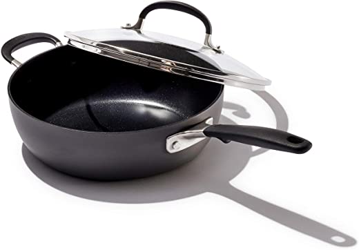 OXO Good Grips Nonstick Black Chef’s Pan with Lid,