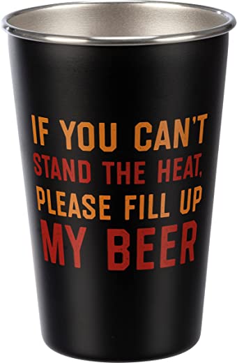 Stainless Steel Pint Glass