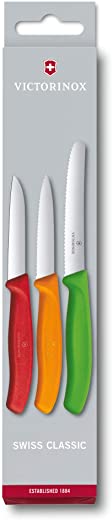Victorinox Swiss Classic Set, 3 Pieces Paring Knife, Set of 3, Multicolored