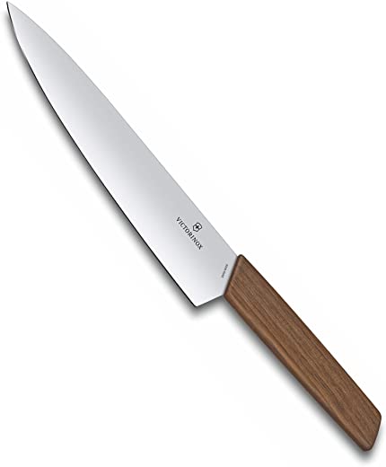 Victorinox Swiss Modern 8″ Carving Knife, 6.9010.20G