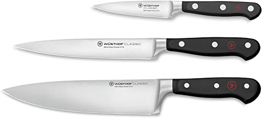 WÜSTHOF Classic 3-Piece Chef’s Knife Set