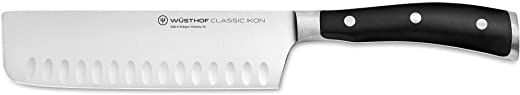 WÜSTHOF Classic IKON 7″ Hollow Edge Nakiri Knife