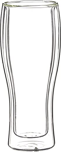 ZWILLING J.A. Henckels Double-Wall Beer Glass Set, 14 fl. oz