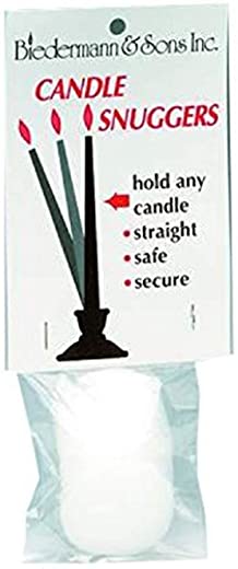 Biedermann & Sons Snugger Candle Adapters (12 Packs of 8)