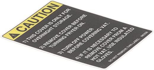 Bki N0358 Blf Cover Caution Decal