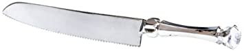 Clear Heavyweight Plastic Elegant Challah Knife 11 1/2″ Long