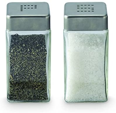 Cuisinox Salt and Pepper Shaker Set, Stainless Steel