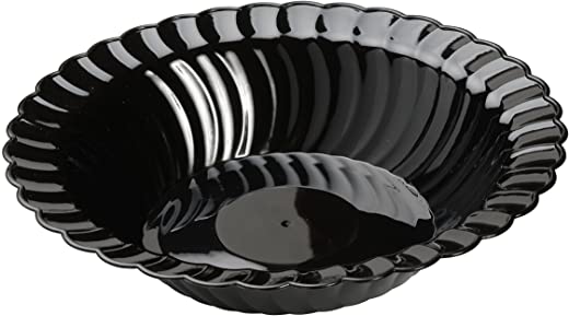 Fineline 10 oz Flairware Bowl (Case of 180) (18 x 10), Black
