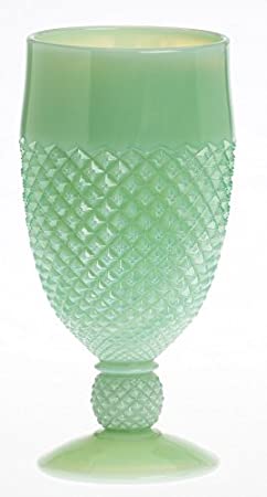 Goblet – Addison Pattern Mosser Glass USA (Jade)