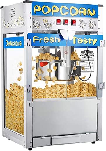 GREAT NORTHERN POPCORN COMPANY 6210 Pop Heaven Commercial Quality Popcorn Popper Machine, 12 Ounce