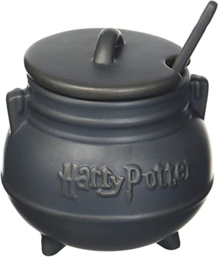 Harry Potter – 48013 Harry Potter Cauldron Soup Mug with Spoon, Standard, Black