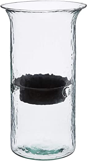 KALALOU CV411 Original Glass Medium Candle Cylinder, One Size, Brown