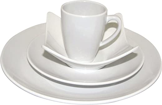 Kitchen Elements 2-Round Plate and Bowl and Cup