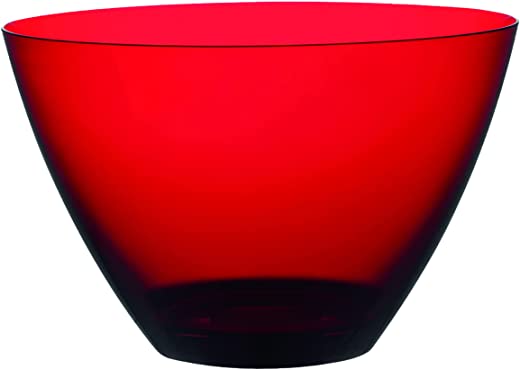 Mepra AZD23058912G Garnet Bowl, [Pack of 6], 12 cm, Red, Polycarbonate Dishwasher Safe Tableware