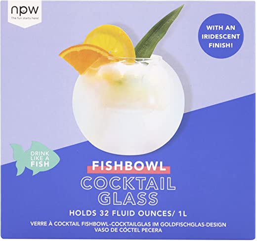 NPW-USA Happy Hour Fishbowl Cocktail Glass