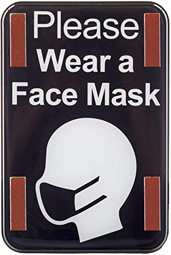 Please Wear a Face Mask Sign