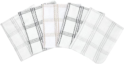 Ritz Cotton Scouring Dish Cloth 5-Pack, Neutral