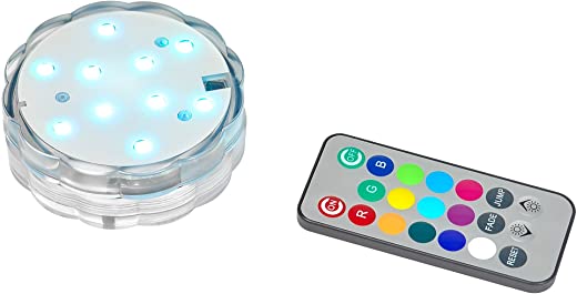 Rosseto LED100 Gleam- Waterproof Buffet & Food Display Light Box Set (Includes 1 Light + 1 Remote)