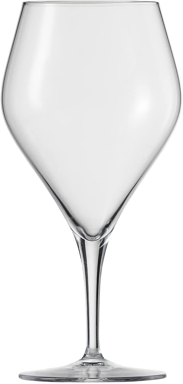 Schott Zwiesel Tritan Crystal Glass Finesse Stemware Collection Wine Goblets (Set of 6), 13.0 oz, Clear