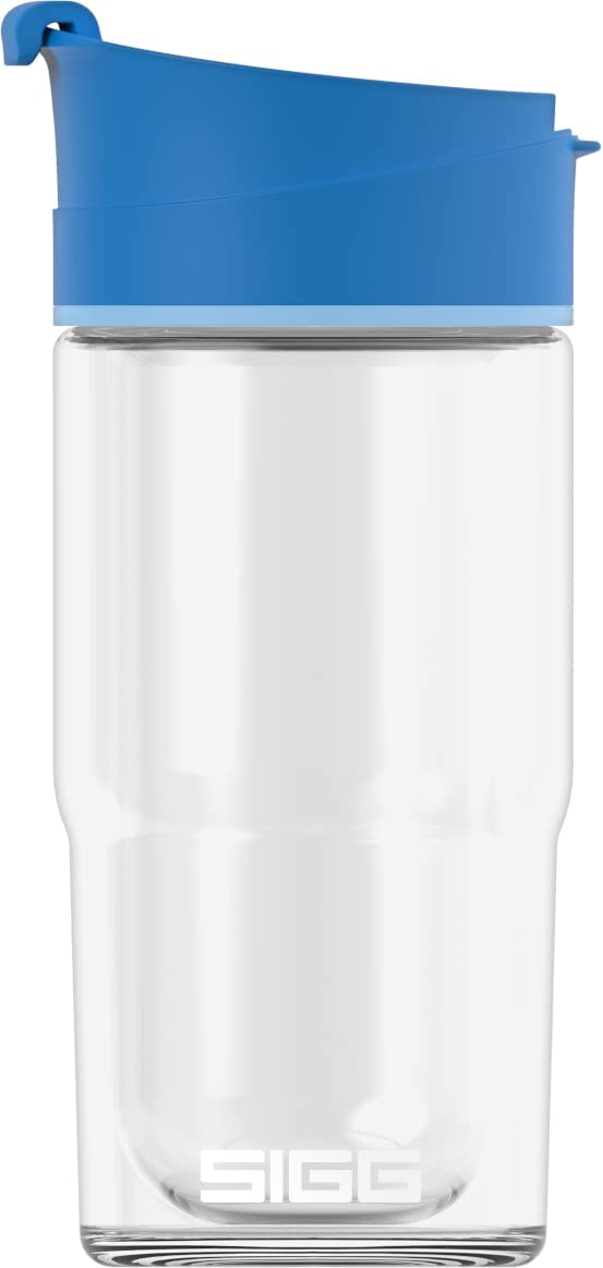 SIGG Nova Thermal Mug (0.37 L), Non-Toxic and Insulated Coffee Mug Leak-Proof Coffee to Go Mug Made of Heat-Resistant Glass