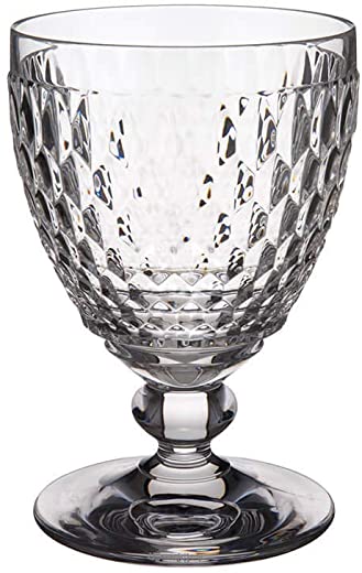 Villeroy & Boch Boston Clear Crystal Goblet Holds 14 oz.