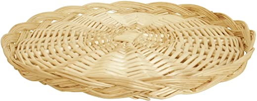 Wald Imports Natural Willow/Salix/Deciduous Tree 16″ Round Tray/Charger