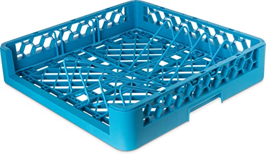 Carlisle RSP14 OptiClean Bakery Tray and Sheet Pan Rack, Blue (Pack of 3)