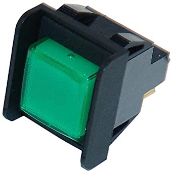 Exact FIT for ANTUNES 7001337 Switch, MOMENTARY (Green – Replacement Part by MAVRIK