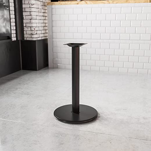 Flash Furniture 18” Round Restaurant Table Base with 3” Dia. Table Height Column