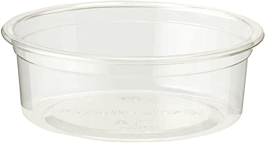 World Centric CPL-CS-2P 100% Compostable Ingeo Parfait Insert, 2 oz, for 9 oz. Cold Cup, Clear (Pack of 2000)
