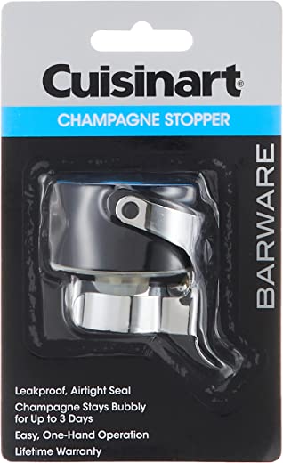 Cuisinart CTG-00-CHS Champagne Stopper, 6.13″, Stainless Steel