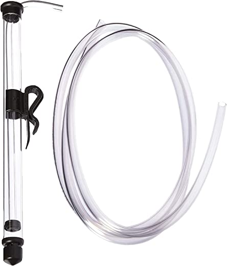 Fermtech Auto-Siphon Mini 15″ with 6 Feet of Tubing and Clamp, clear, 1 piece