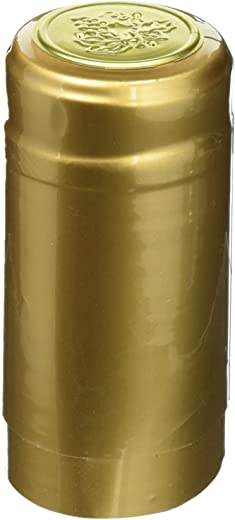 Gold PVC Shrink Capsules-30 Count