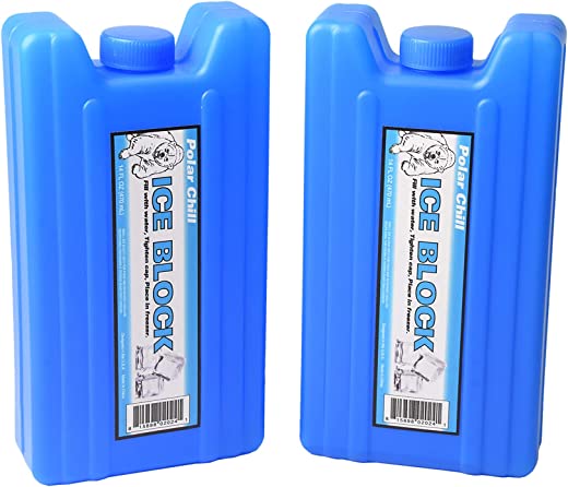 GoPong Sneak Alcohol Anywhere Ice Flask (2 Pack), Blue