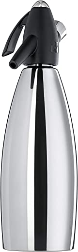 iSi Stainless Steel Soda Siphon, 1 Quart, Stainless