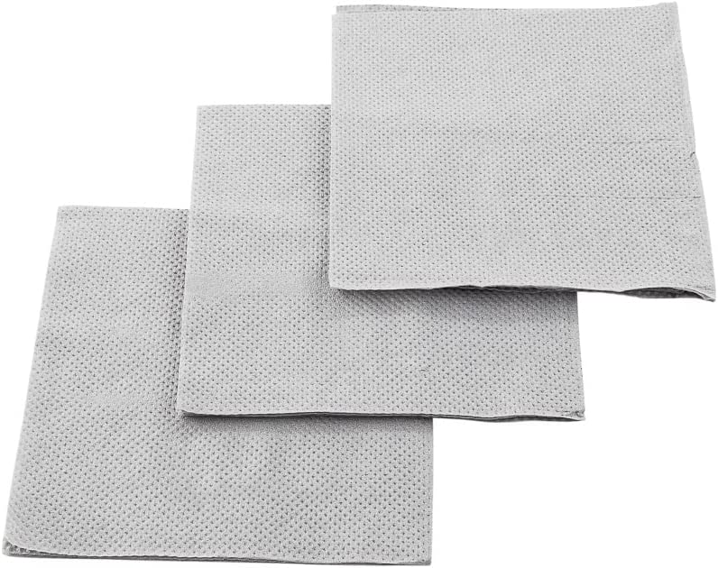 Luxenap 7.87 Inch Cocktail Napkins, 4800 Disposable Beverage Napkins – 2-Ply, Linen Feel, Gray Paper Bar Napkins, Soft And Absorbent, For Coffee Or…