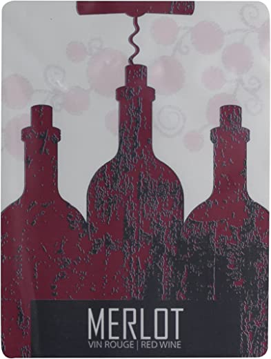 Merlot Wine Labels