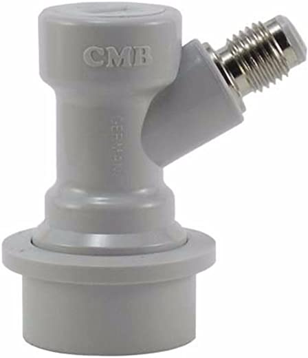 Midwest Homebrewing and Winemaking Supplies Ball Lock Gas Disconnect, Threaded , white – HOZQ8-461