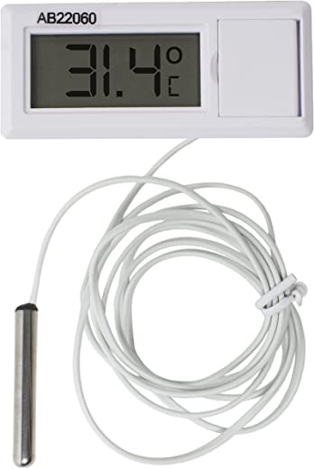 SP Bel-Art, H-B DURAC Calibrated Electronic Thermometer with Waterproof Sensor; -50/200C (-58/392F) (B60900-2700)